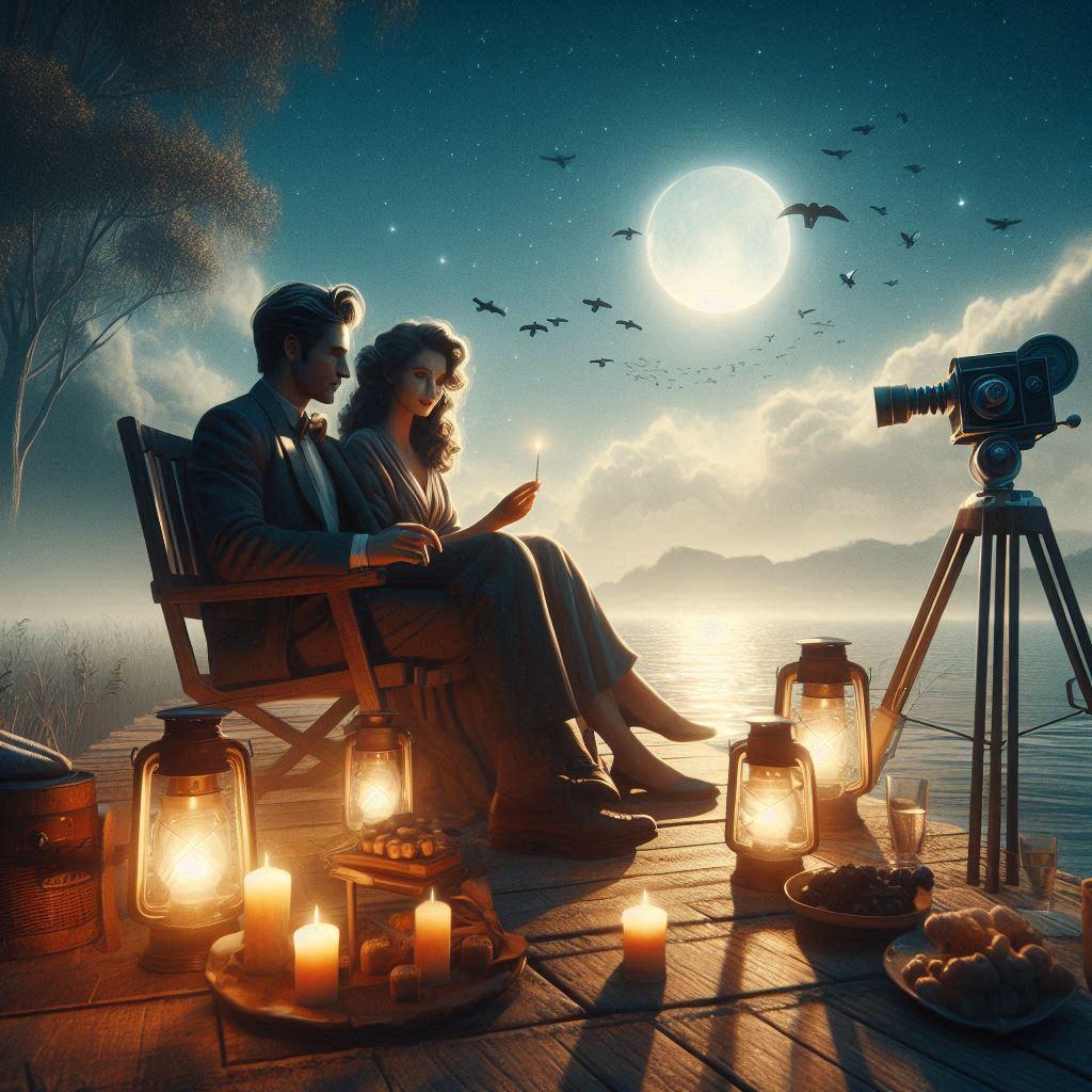 scène romantique